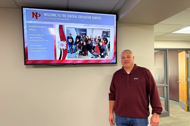 New Prague Area Schools_Greg Pint at the Central Education Campus